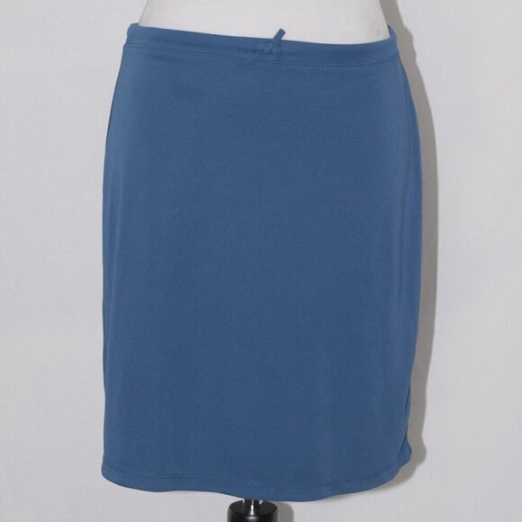 Tennis Skirt Drawstring Waist Espirit Womens Medium Blue 100% Polyester Athletic - Picture 1 of 4
